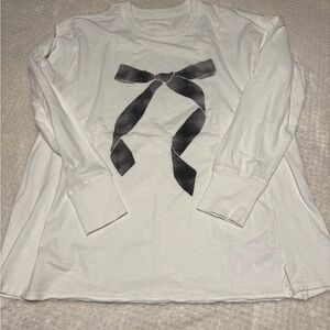 Aerie Classic White Crew Neck Tee